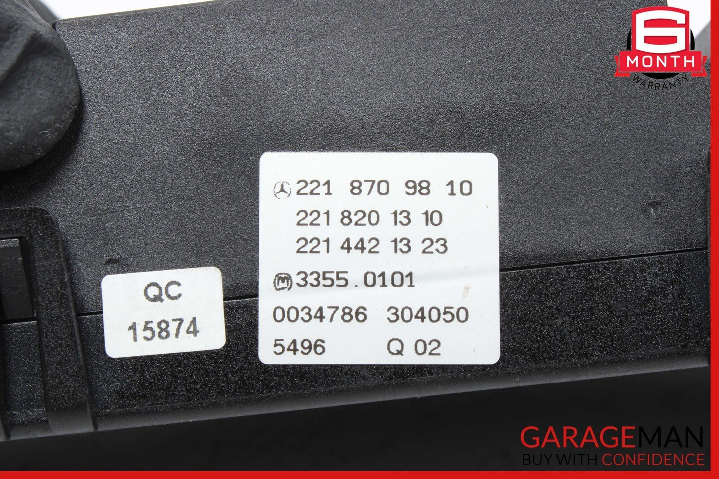 07-14 Mercedes W221 S550 CL550 A/C AC Heater Climate Control Switch OEM