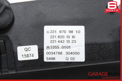07-14 Mercedes W221 S550 CL550 A/C AC Heater Climate Control Switch OEM