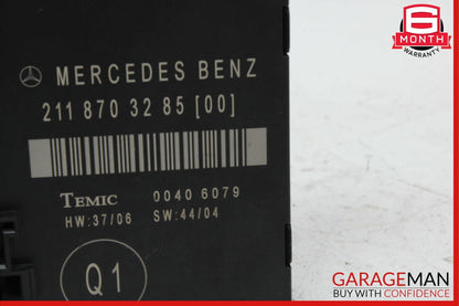 03-09 Mercedes W211 E350 E550 E63 AMG Rear Right Door Controller Module Unit