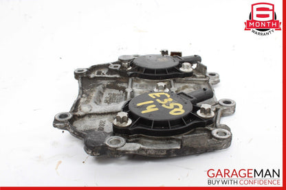 12-18 Mercedes W212 E350 E550 Front Left / Right Engine Timing Chain Cover Plate