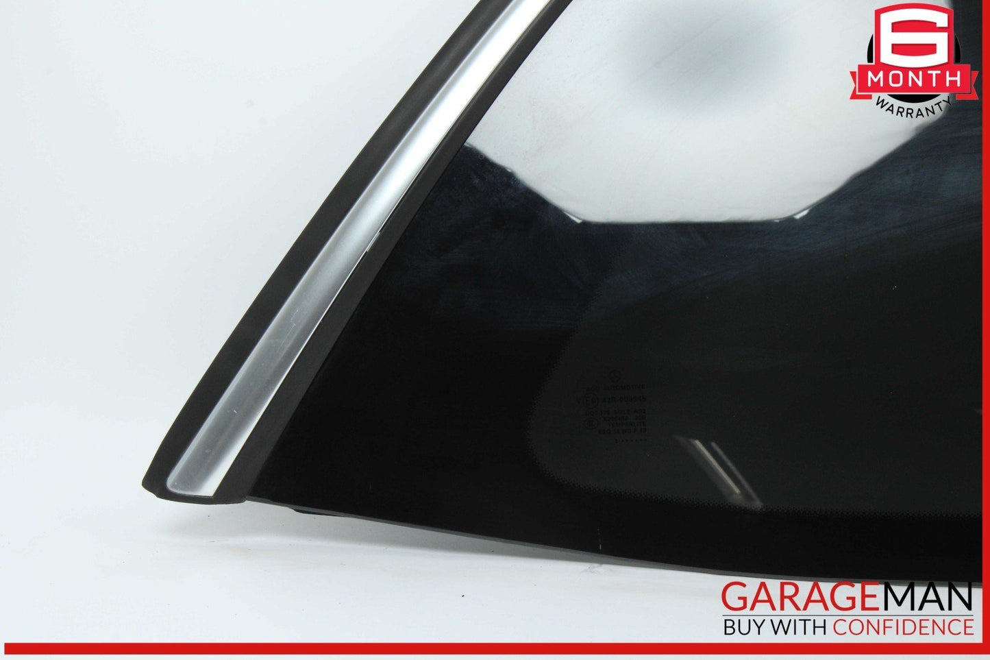 13-19 Mercedes X166 GL450 GLS550 Rear Right Side Quarter Window Glass Trim Assy
