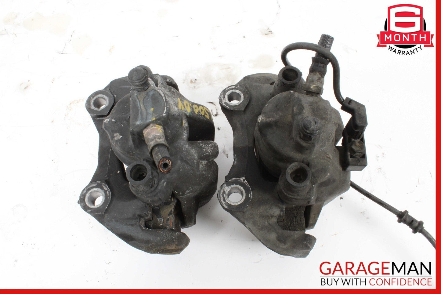 03-06 Mercedes R230 SL500 S500 Rear Left & Right Brake Calipers Set of 2 Pc OEM