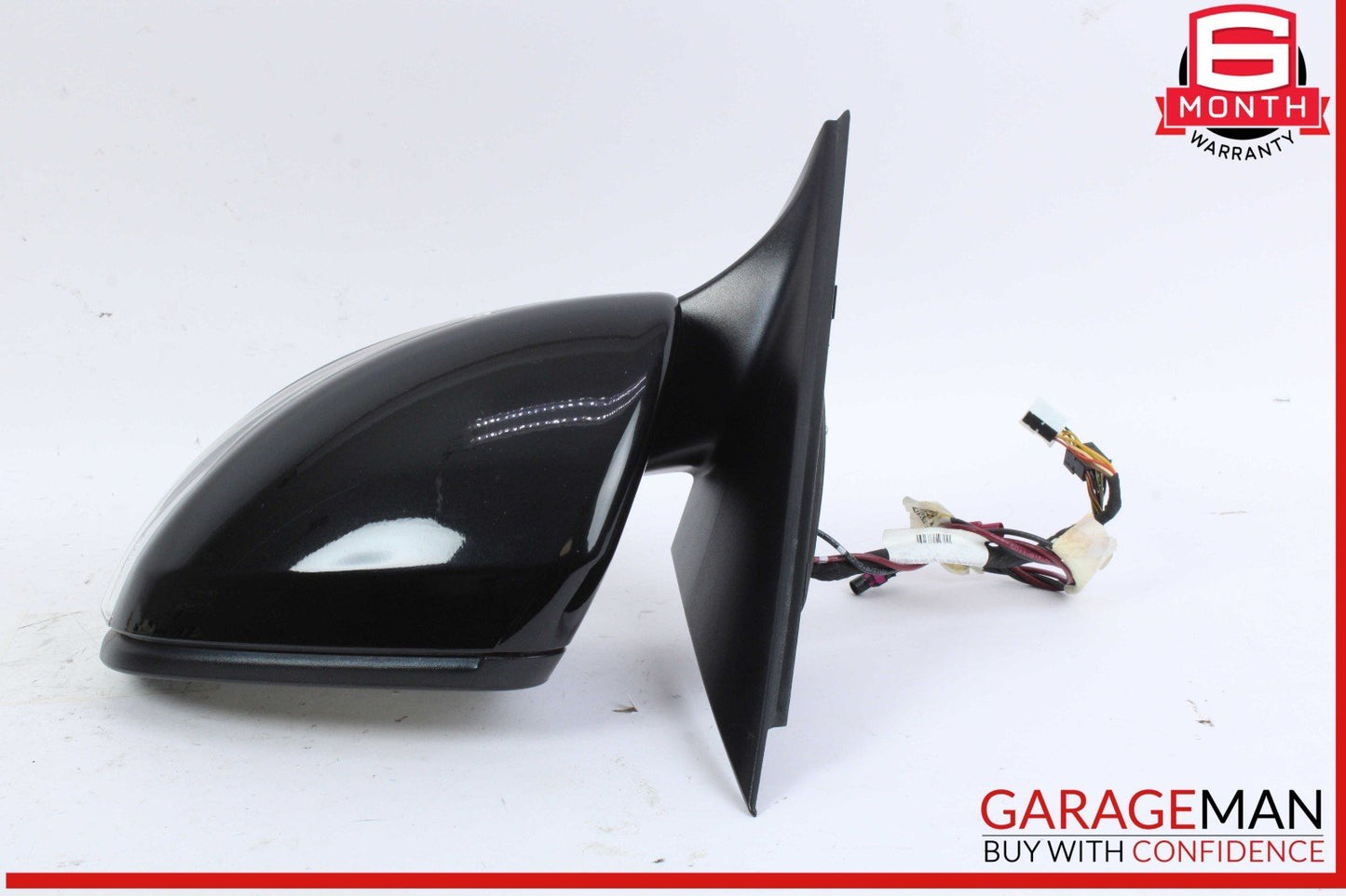 15-16 Mercedes W205 C300 Front Left Side Door Rear View Mirror w/ Blind Spot