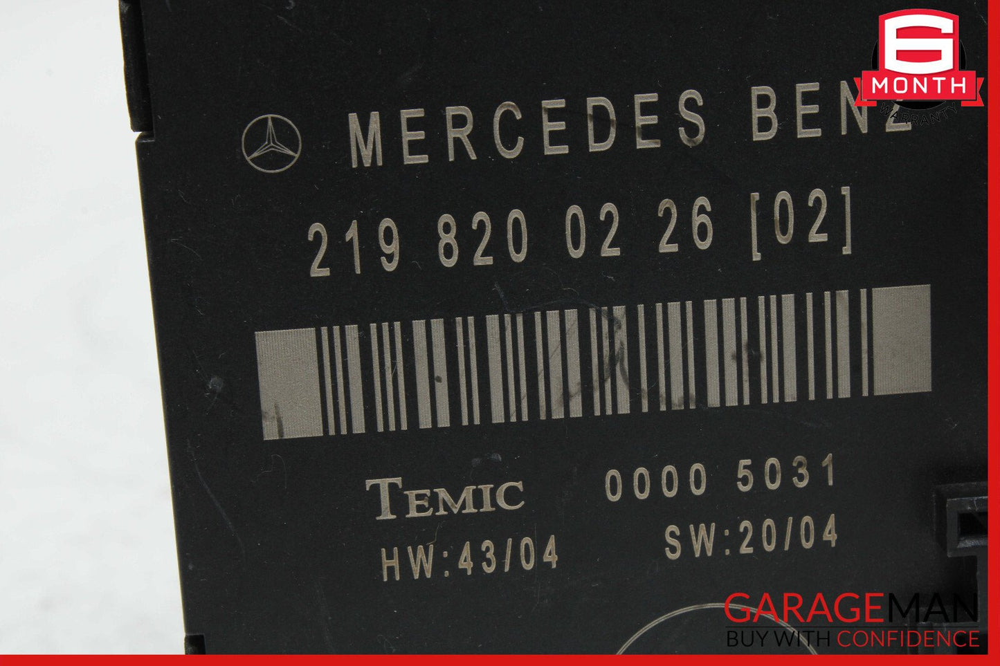 06-11 Mercedes W219 CLS500 CLS63 AMG Rear Left Door Computer Controller Module