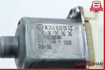 08-16 Mercedes X204 GLK350 E350 C300 Rear Left Door Window Regulator Motor Unit