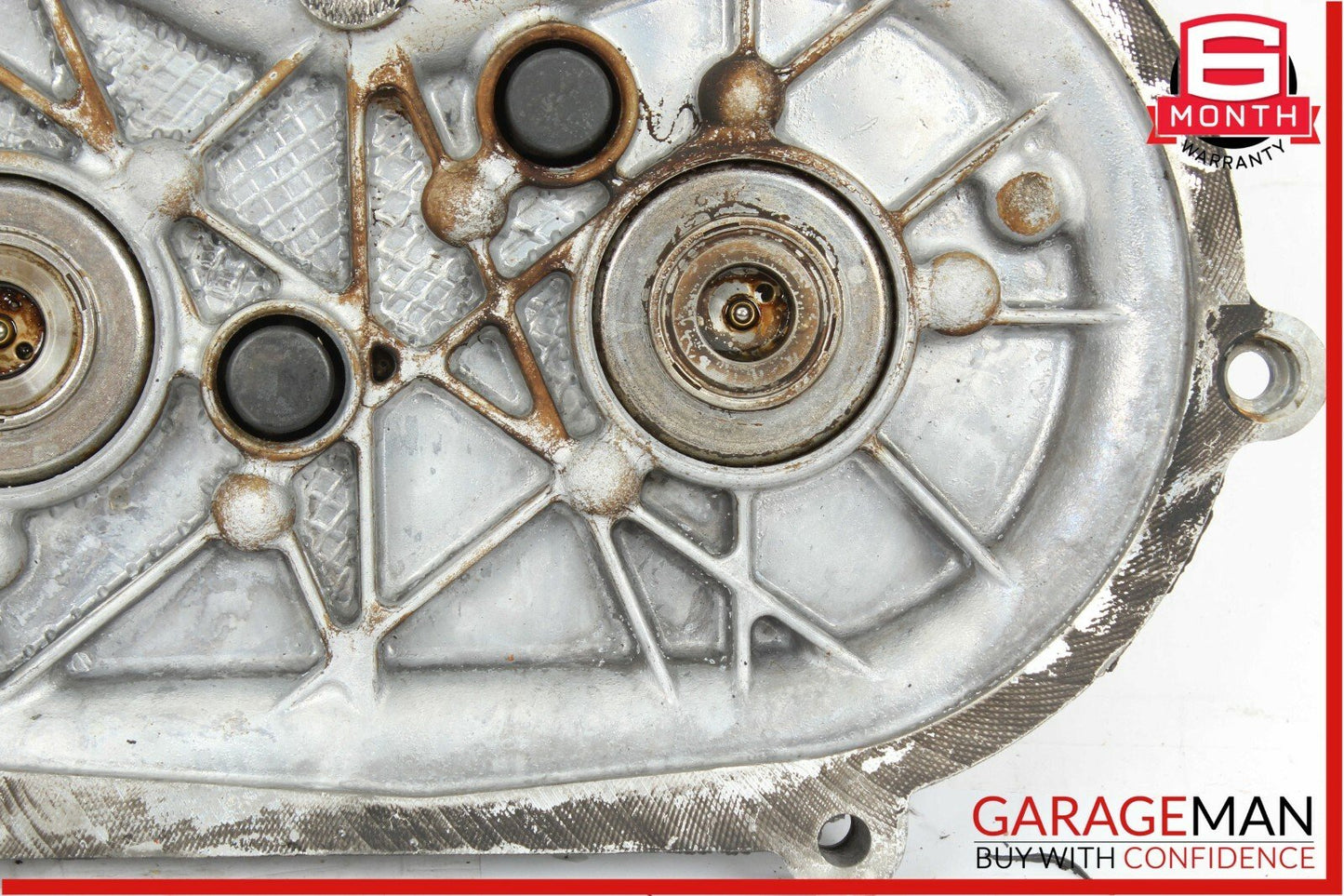 06-10 Mercedes S550 CLK350 E350 Front Left Engine Timing Chain Valve Cover Plate