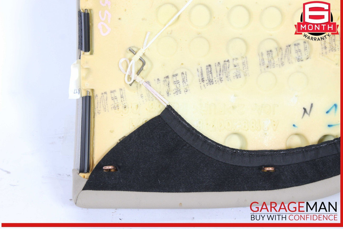 12-18 Mercedes W218 CLS550 Rear Right Side Lower Bottom Seat Cushion OEM