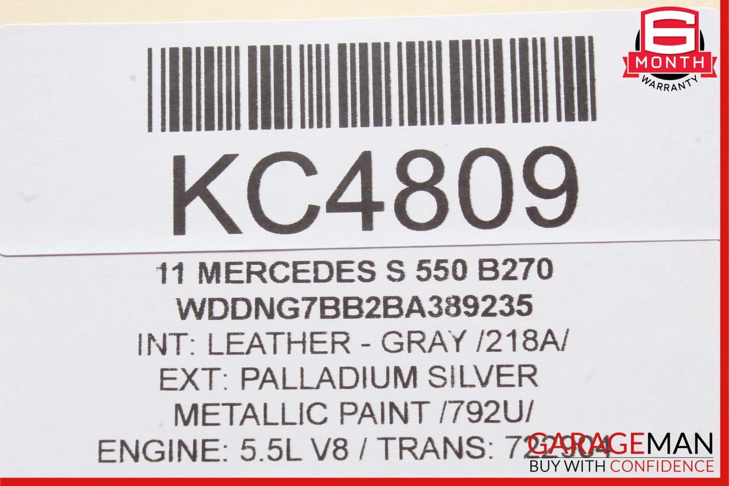07-13 Mercedes W221 S550 S63 AMG Dash Electronic Parking Button Switch Button