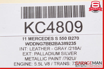 07-13 Mercedes W221 S550 S63 AMG Dash Electronic Parking Button Switch Button