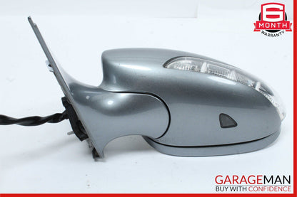 07-09 Mercedes W221 S550 Front Left Side Mirror Rear View Door Grey OEM