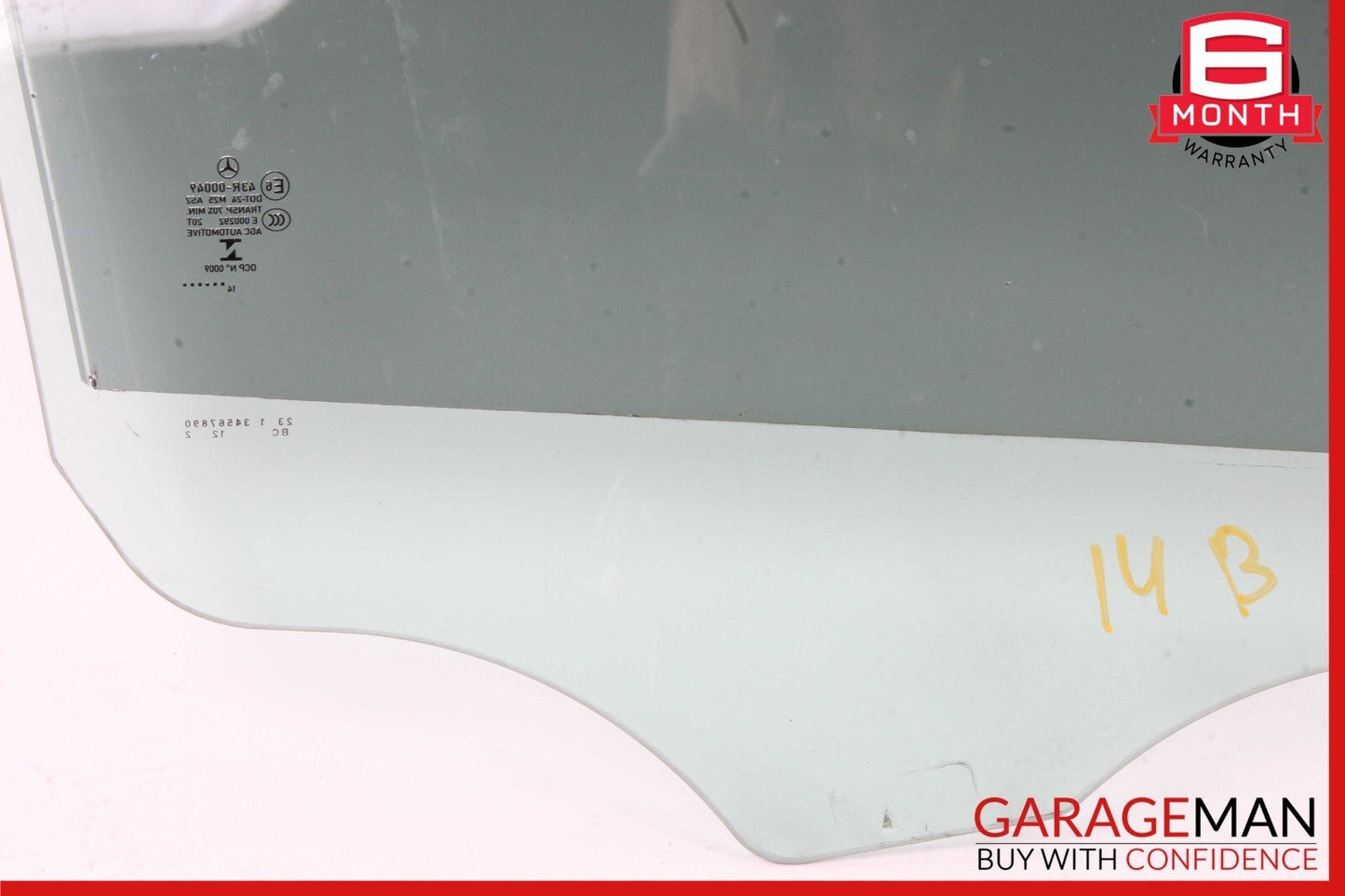 13-18 Mercedes B-Class W242 W246 Front Left Side Window Glass