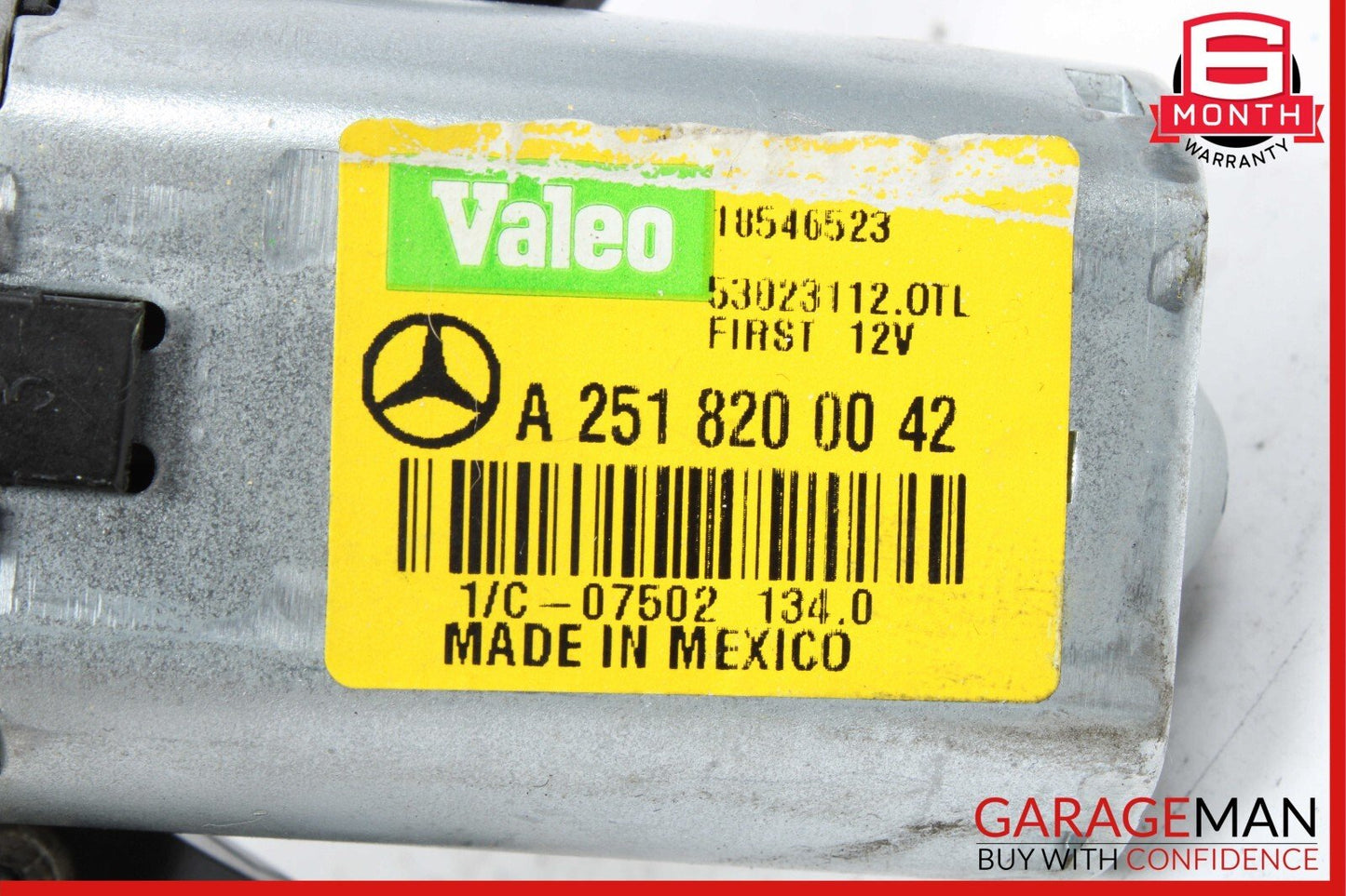 06-13 Mercedes X164 GL450 ML500 R350 Rear Glass Windshield Wiper Motor Unit OEM