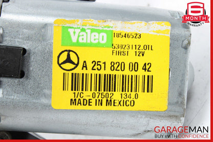 06-13 Mercedes X164 GL450 ML500 R350 Rear Glass Windshield Wiper Motor Unit OEM