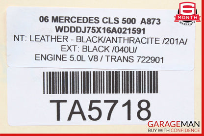 06-09 Mercedes CLS500 E320 Power Brake Booster Master Cylinder Bracket Holder
