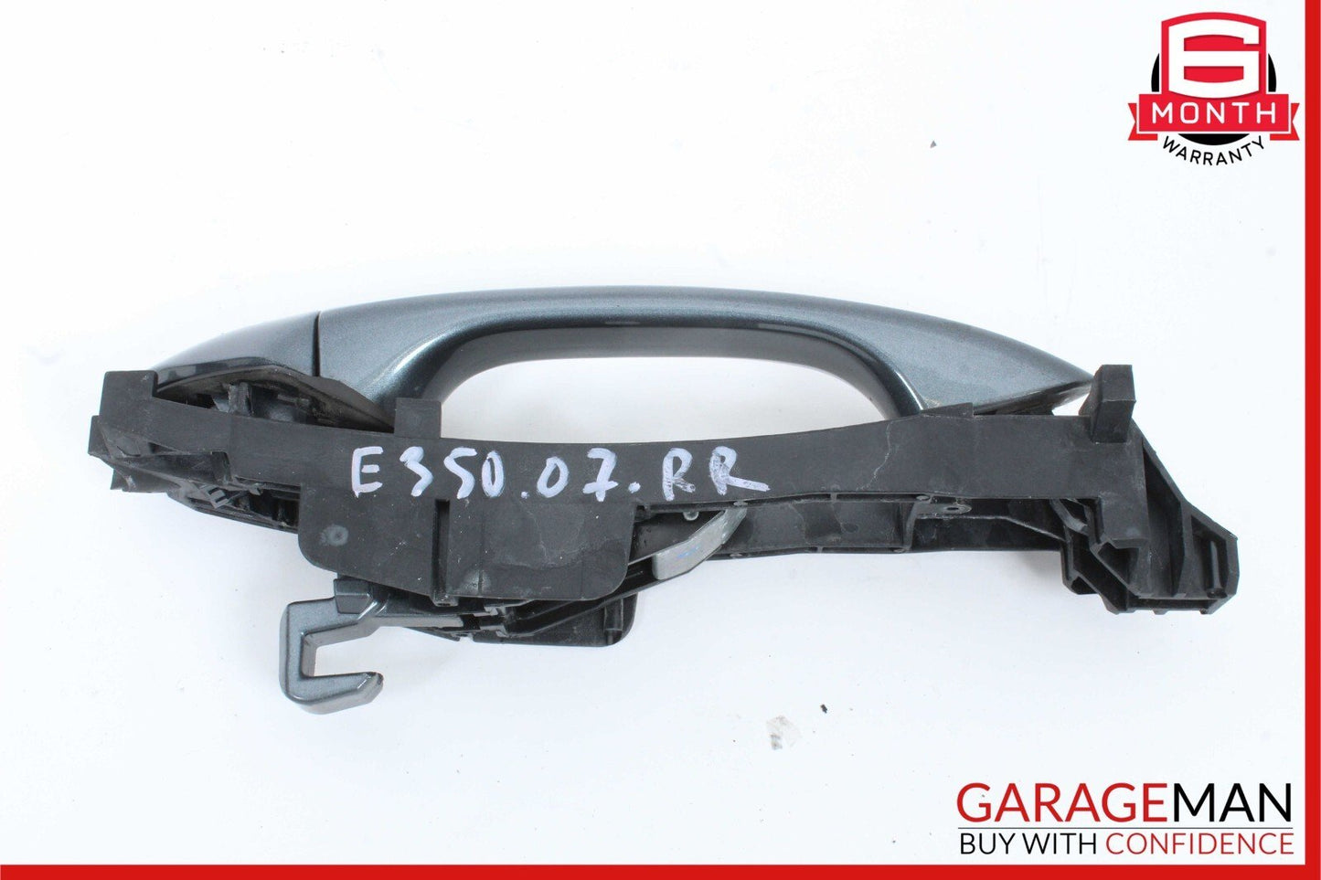03-09 Mercedes W211 E320 E350 Rear Right Side Exterior Door Handle Grey OEM
