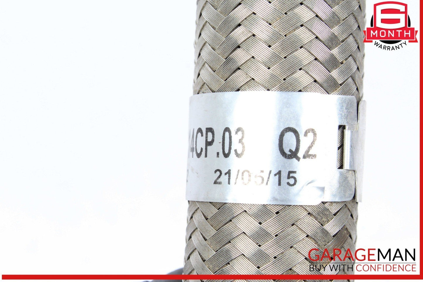 15-17 McLaren 650S Braided Engine Oil Hose Line Pipe 11F0214CP03 OEM