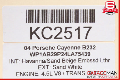 03-10 Porsche Cayenne 955 957 Anti Theft Locking Immobilizer Control Module OEM