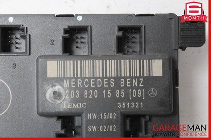 01-07 Mercedes W203 C320 C55 AMG Front Right Side Door Controller Module OEM