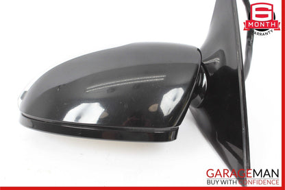 07-09 Mercedes W221 S550 S600 Front Left Side Mirror Door Rear View Black OEM