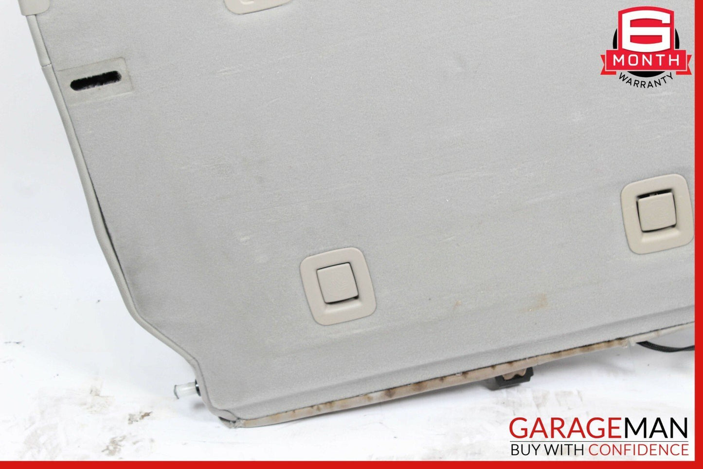 06-11 Mercedes W164 ML350 Rear Left Driver Side Top Upper Seat Cushion Gray OEM