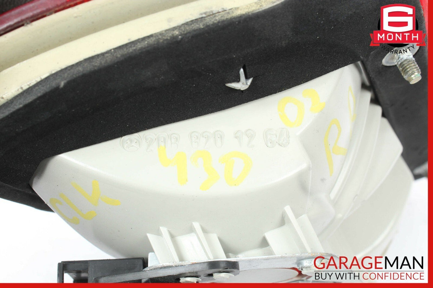 98-03 Mercedes W208 CLK430 Rear Right Passenger Inner Tail Light Lamp