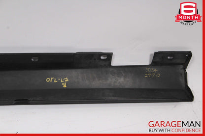 08-14 Mercedes W204 C300 Base Left Side Rocker Skirt Molding Panel Cover Black