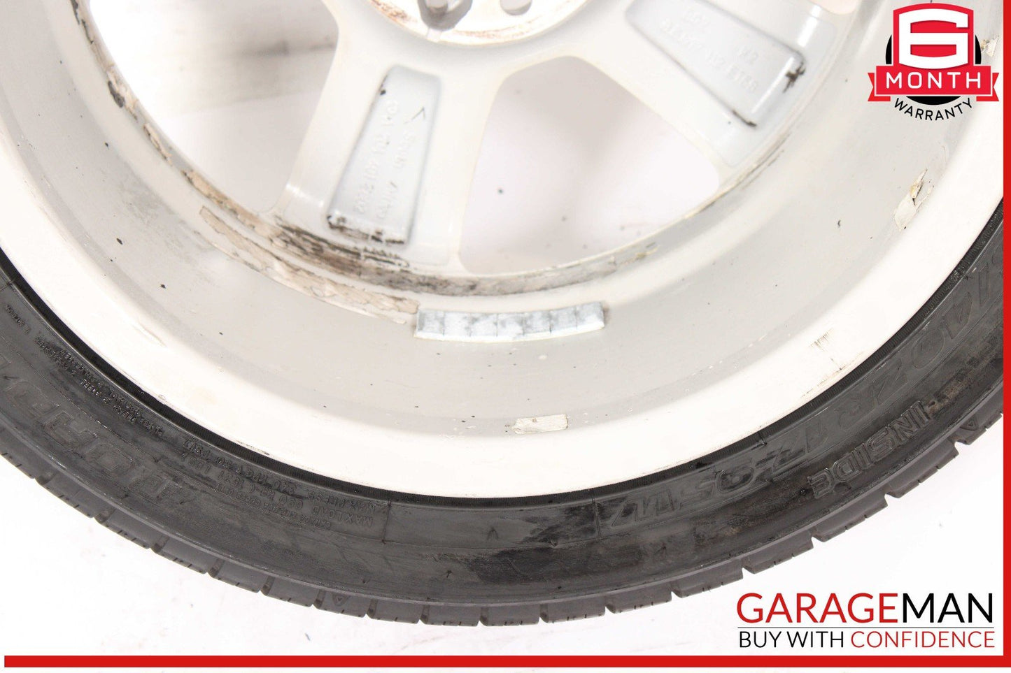08-15 Mercedes W204 C250 C350 Rear Left / Right Wheel Tire Rim 8.5Jx17H2 ET58
