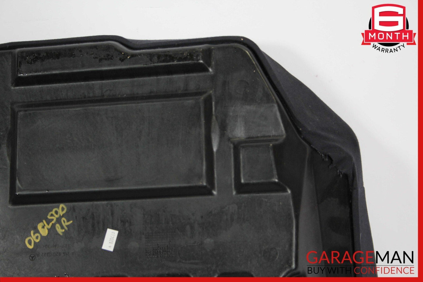00-06 Mercedes W215 CL500 CL600 Rear Right Lower Bottom Seat Cushion Cover Black