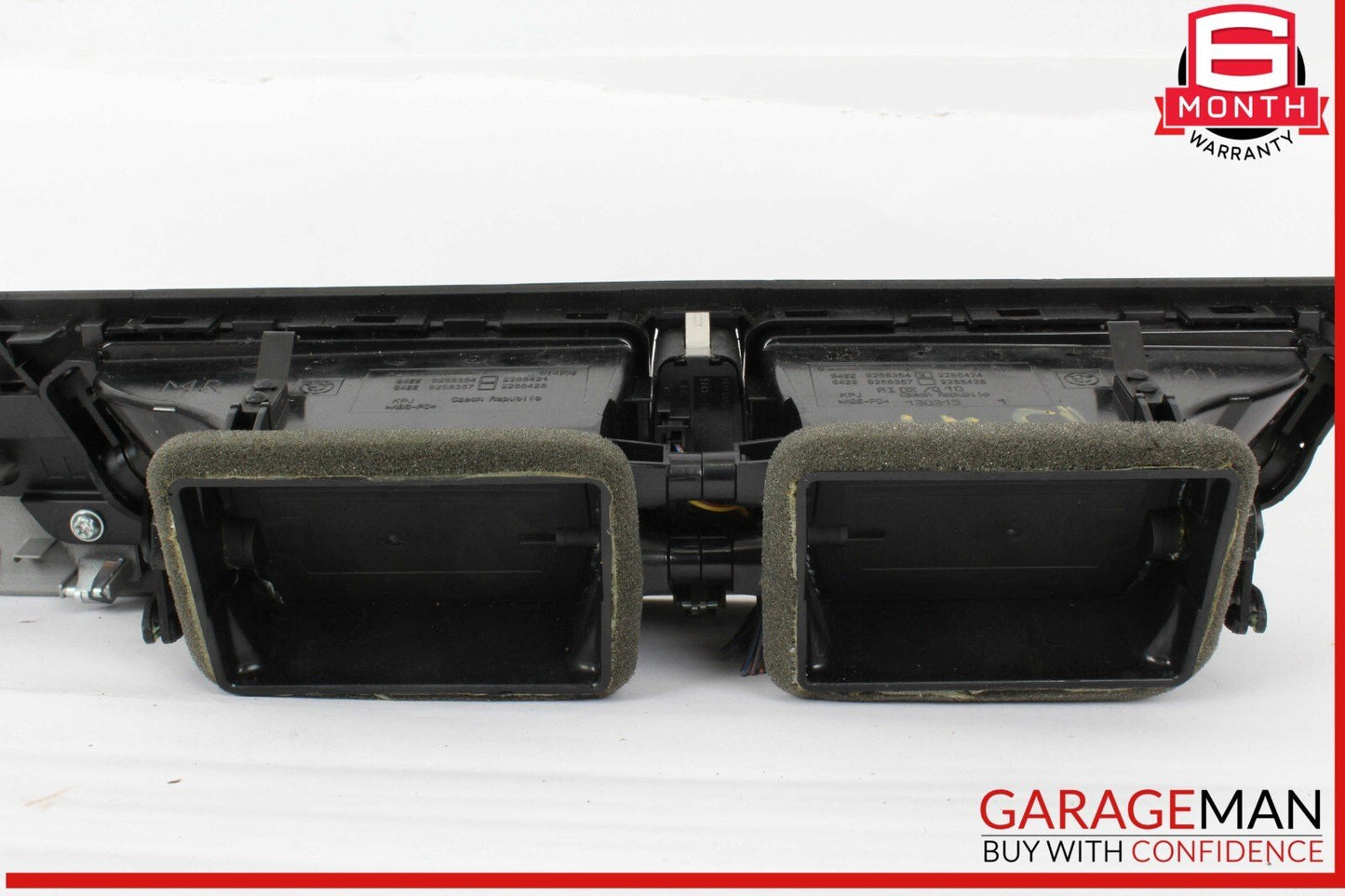 12-15 BMW X1 Center Interior Trim Cover Dash Panel w/ Air Vents