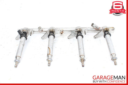 11-19 Mercedes W218 CLS550 E550 Left Side Fuel Injection Rail Line w/ Injectors