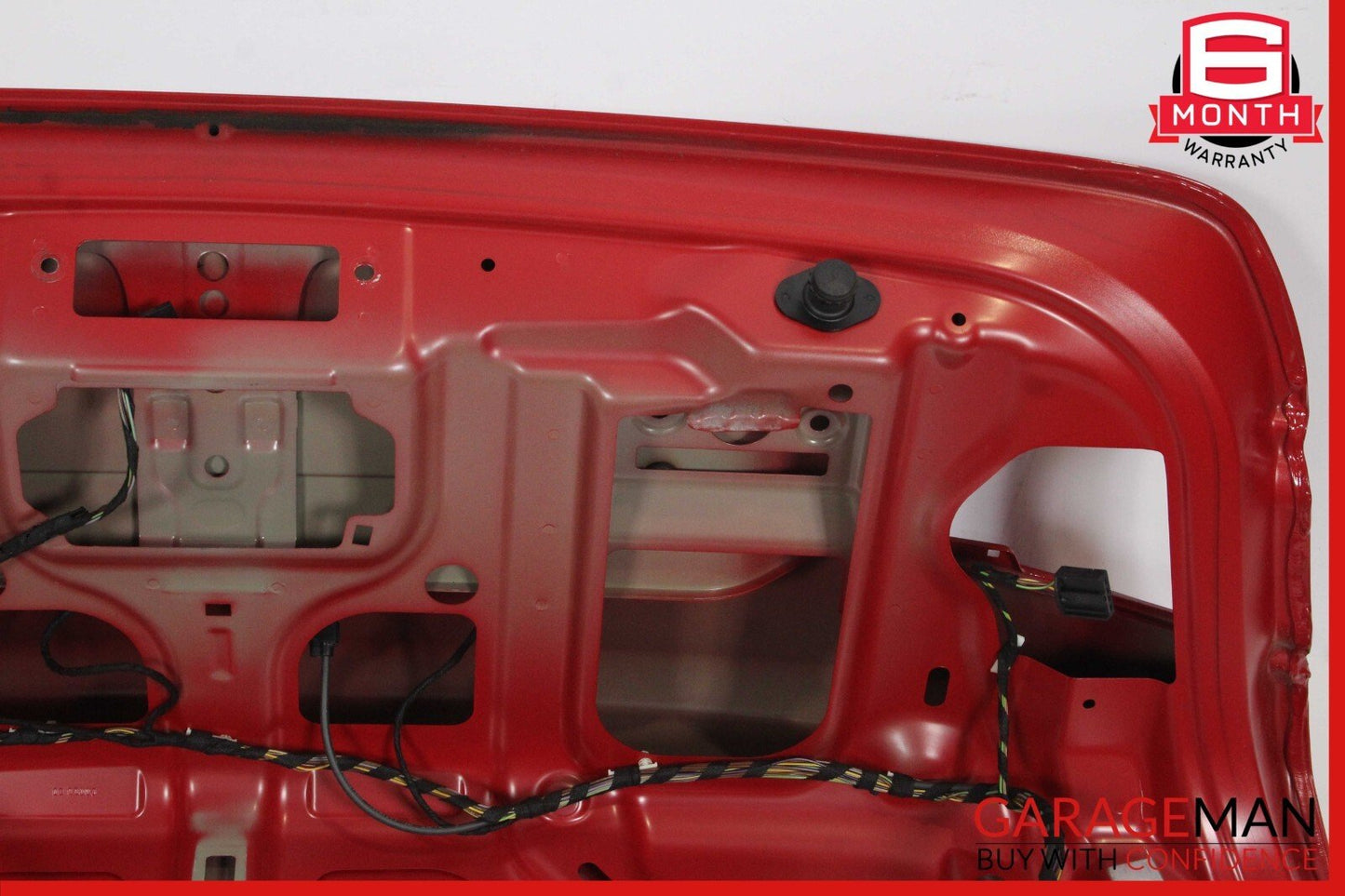 12-18 BMW F30 320i 328i Rear Trunk Lid Deck Shell Panel Cover Red OEM