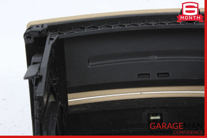 07-13 Mercedes W221 S550 S65 AMG Dash Console CD Player Cover Trim Panel OEM