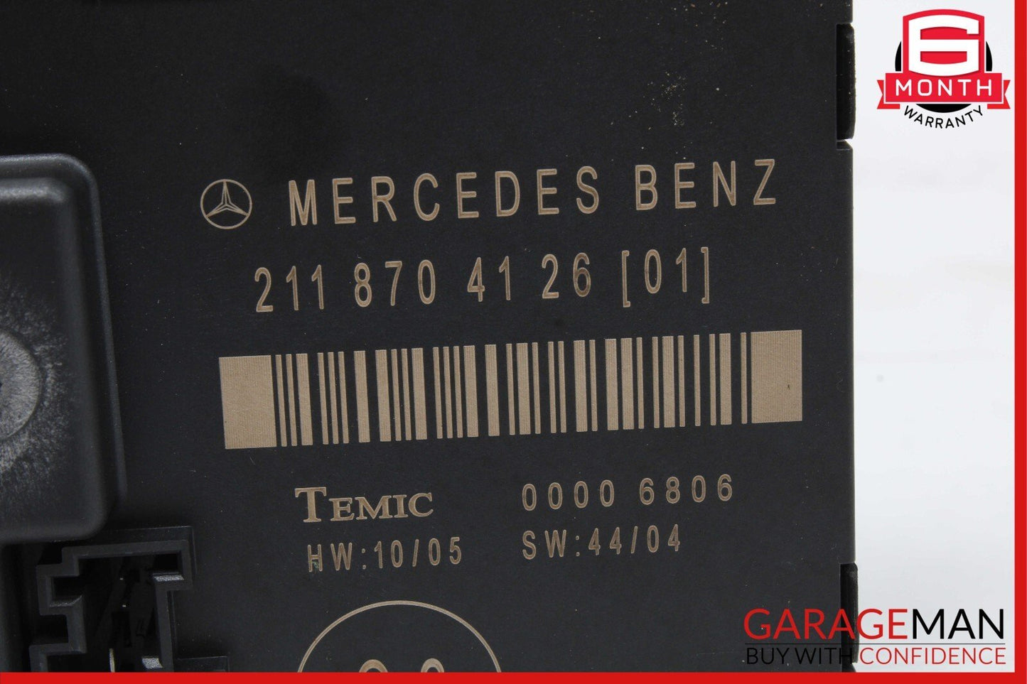 03-09 Mercedes W211 E550 E350 E63 AMG Rear Right Door Controller Module Unit