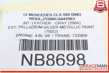 12-18 Mercedes W218 CLS550 E550 Engine Coolant Thermostat Housing OEM