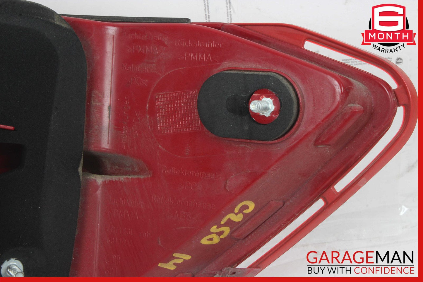 12-14 Mercedes W204 C250 C300 Tail Light Lamp LED Left Driver Side OEM