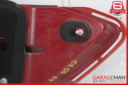 12-14 Mercedes W204 C250 C300 Tail Light Lamp LED Left Driver Side OEM