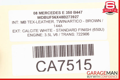 05-11 Mercedes W211 E350 C280 M272 Engine Motor Oil Pump 2721800701 OEM