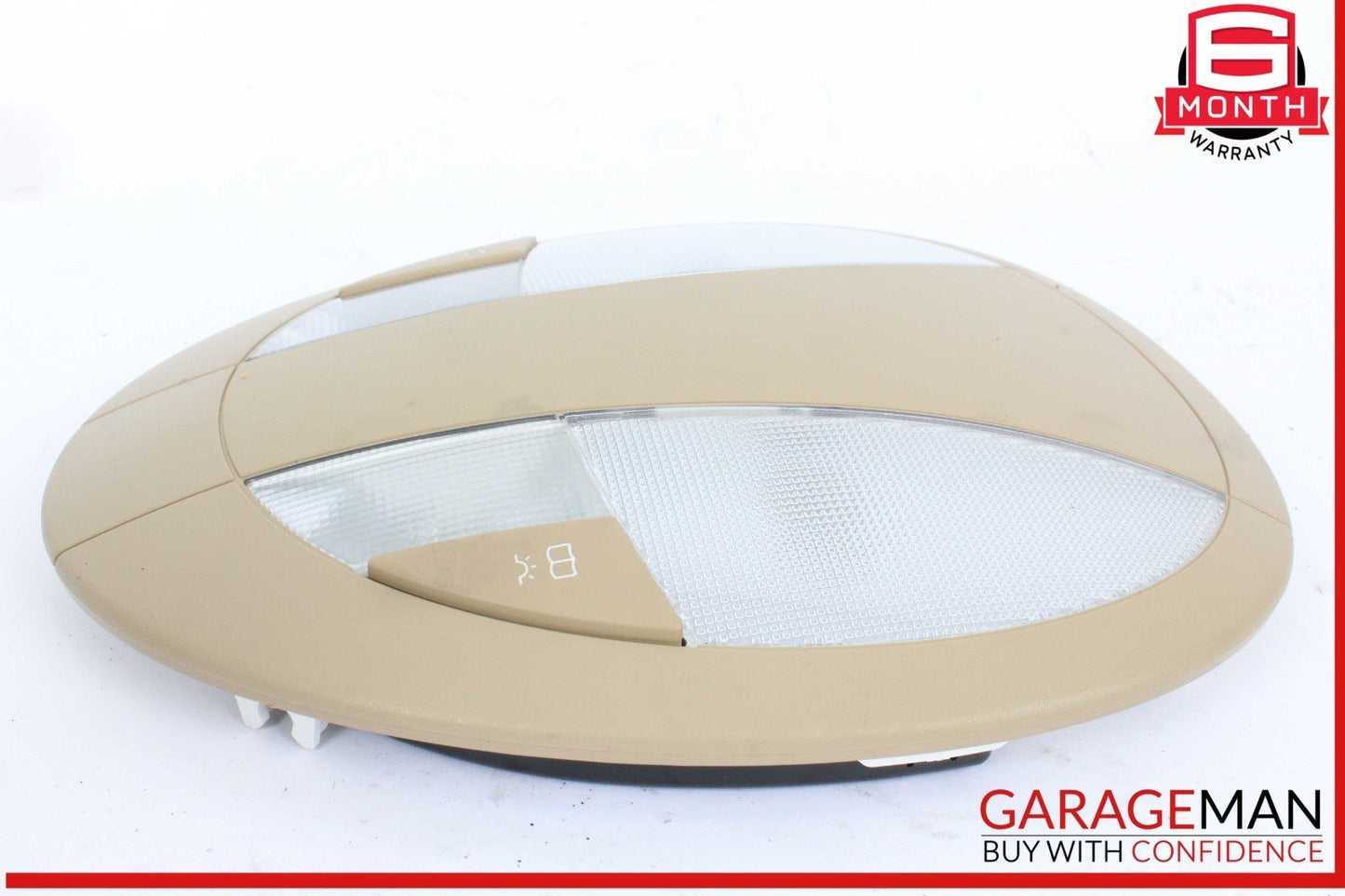 07-09 Mercedes W211 E350 E550 Rear Overhead Dome Light Beige 2118207301 OEM