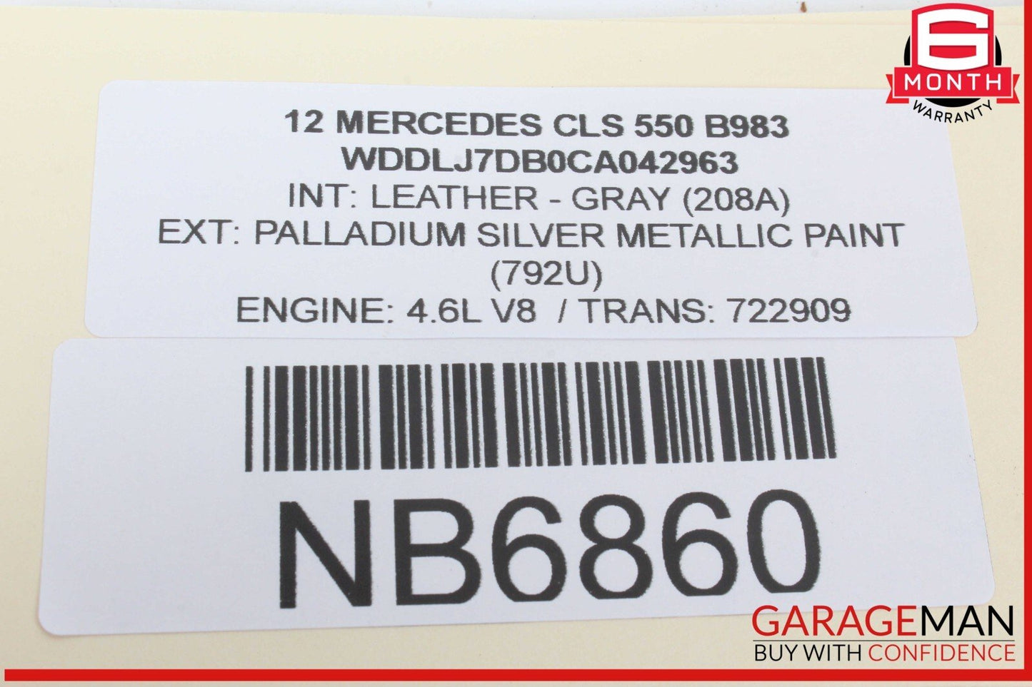 12-18 Mercedes W218 CLS550 CLS500 Front Right Dashboard Airbag Air Bag OEM