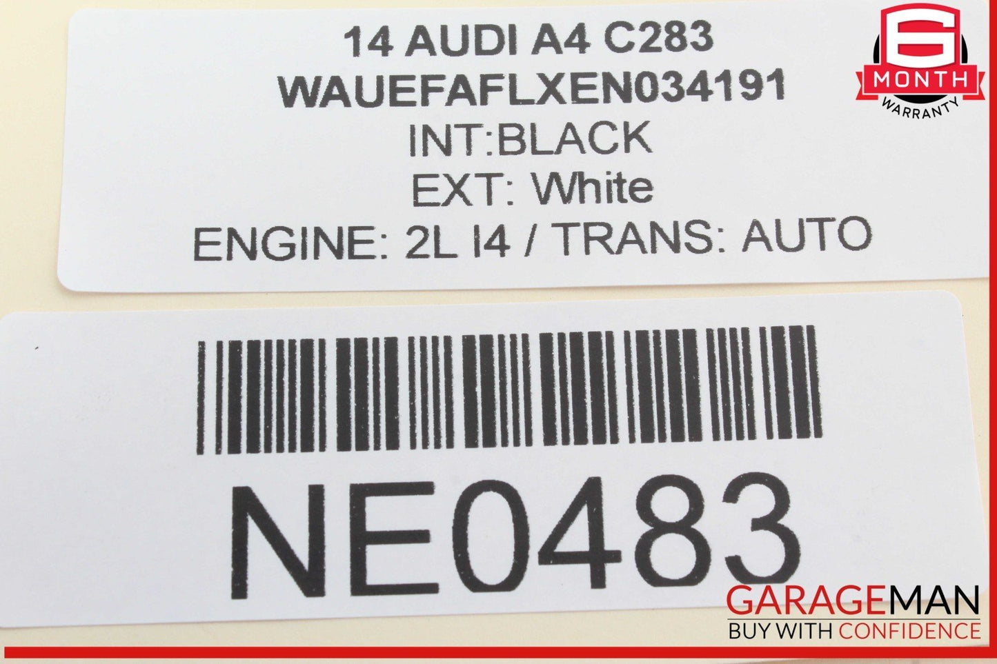 13-16 Audi A4 Front Left Driver Side Door Control Module Unit 8T0959793P OEM