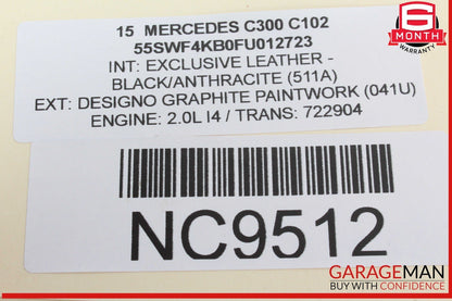 15-20 Mercedes W205 C300 C350e C63 AMG Front Right Side Seat Control Module Unit