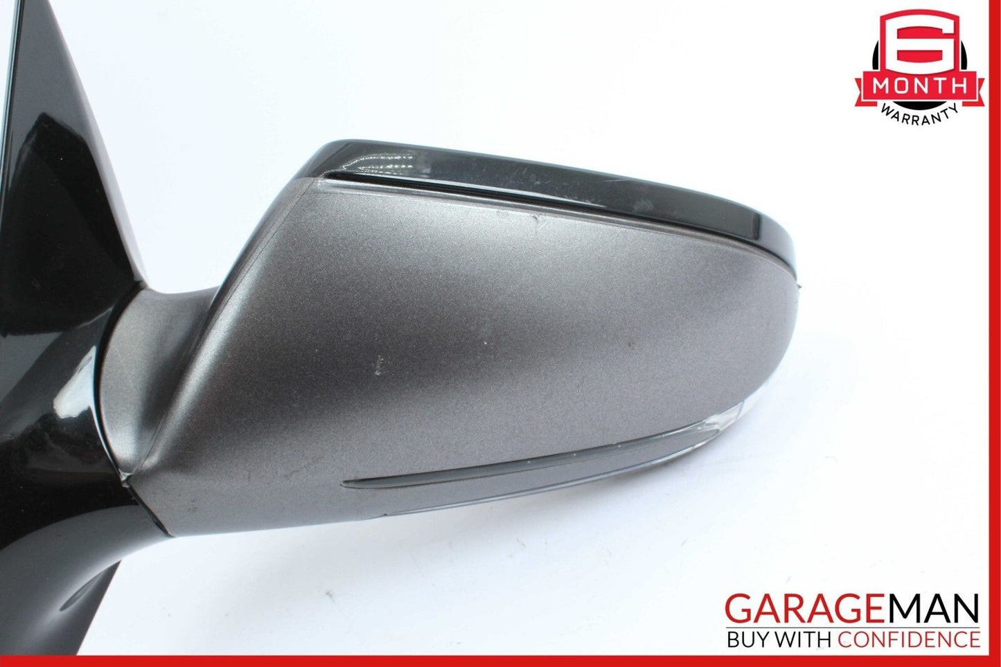 09-11 Mercedes R171 SLK350 Front Left Driver Side Mirror Door Rear View Black