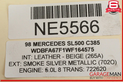 96-98 Mercedes R129 SL500 SL320 E300 ABS Anti Lock Brake Pump 0024319712 OEM