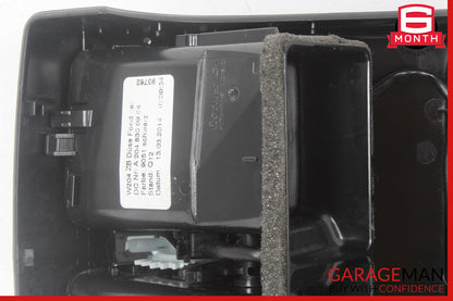 08-17 Mercedes W204 C250 E350 Rear Center Console AC Air Vent Trim Black OEM
