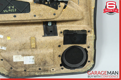96-02 Mercedes W210 E320 Rear Right Passenger Side Interior Door Panel OEM