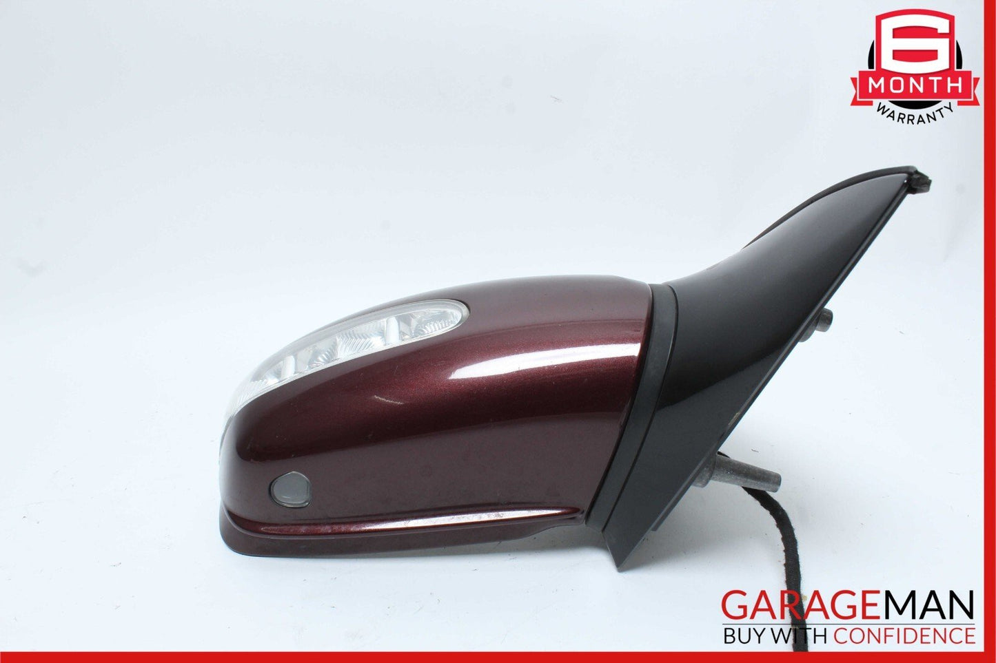 06-10 Mercedes W251 R350 R500 Front Right Side Mirror Door Rear View Red OEM