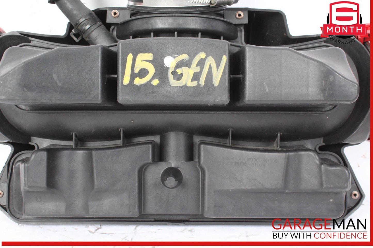 15-20 Hyundai Genesis G80 Air Intake Duct Tube Pipe Hose Assembly OEM