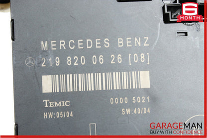 06-11 Mercedes W219 CLS55 AMG CLS500 Front Left Driver Door Control Module OEM