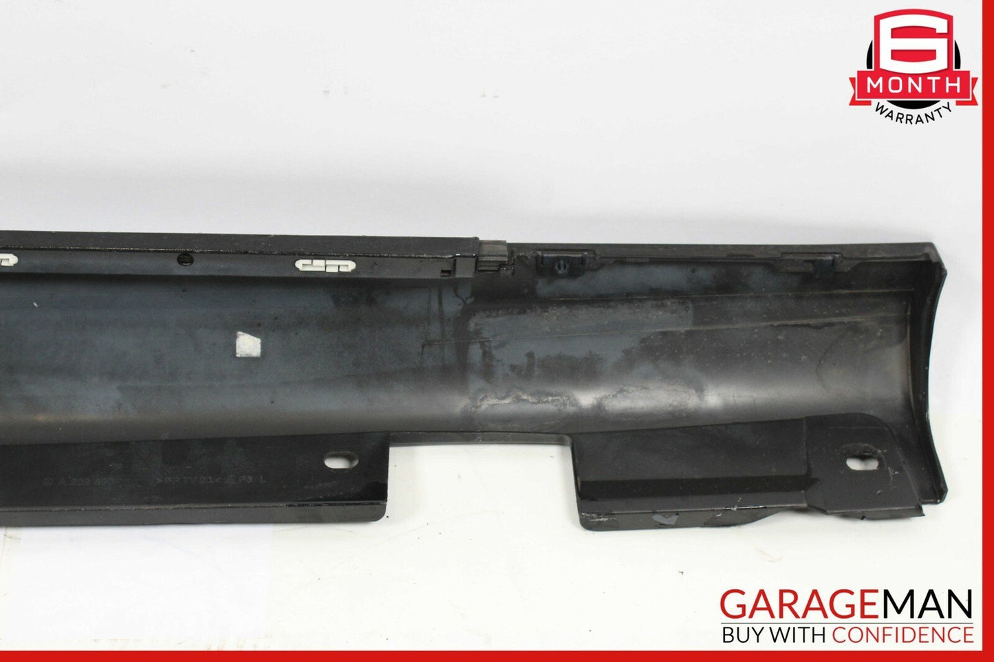 03-09 Mercedes W209 CLK350 CLK500 Left Side Rocker Skirt Molding Panel Black OEM