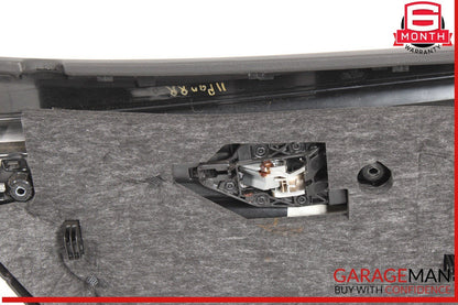 10-16 Porsche Panamera 970 GTS Rear Right Interior Door Panel Leather OEM